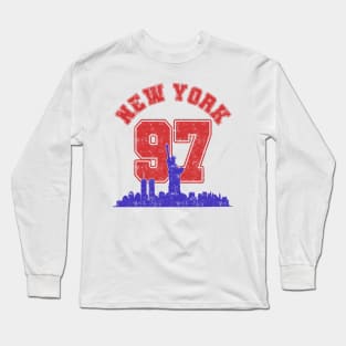 New York Vintage Varsity 97 Long Sleeve T-Shirt